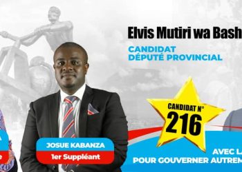 Goma : Bilan et réalisations de MUTIRI WA BASHARA Elvis numéro 216 à la députation provinciale ville de goma