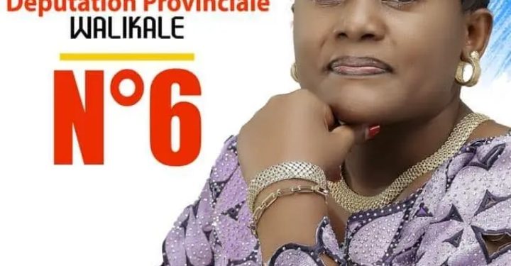 Élections -Walikale: La poursuite des réalisations de NAFISA RAMAZANI Thérèse numéro 6, candidate à la députation provinciale reste son cheval de bataille