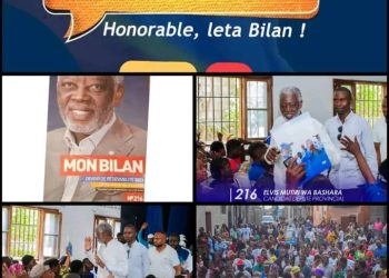 campagne électorale à goma : Elvis Mutiri présente son bilan à la population