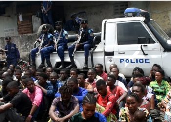 Goma-Insécurité: 68 criminels présentés à la presse par la police