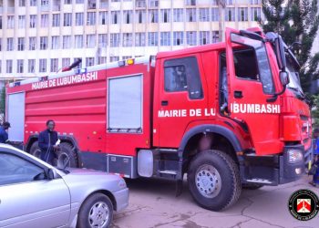 Lubumbashi: un camion anti-incendie disponible à la mairie de la ville de Lubumbashi