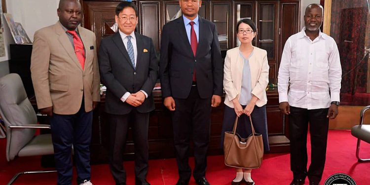 Lubumbashi: MARTIN KAZEMBE SHULA reçoit l&rsquo;ambassadeur du Japon ce Mercredi
