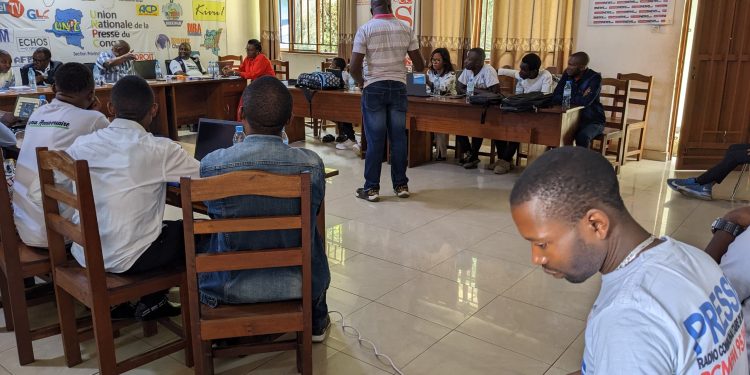 Goma-Presse : Les défis des journalistes déplacés de guerre au menu des échanges avec leurs partenaires