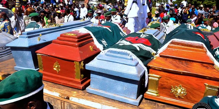 Lubumbashi: Inhumation ce vendredi 15 Mars de 18 Kimbanguistes décédés dans un accident