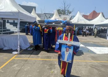 Goma: Décédé le Mercredi dernier, le professeur Habasikiyake Cyprien vient d&rsquo;être mis en terre ce Samedi 18 Mai 2024