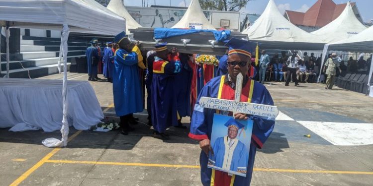 Goma: Décédé le Mercredi dernier, le professeur Habasikiyake Cyprien vient d&rsquo;être mis en terre ce Samedi 18 Mai 2024