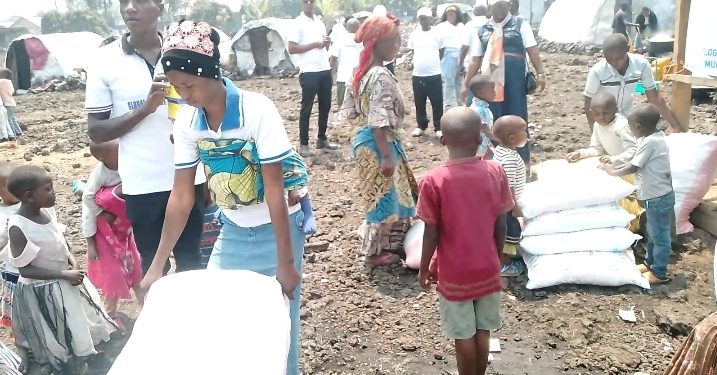 Nord-Kivu : L&rsquo;organisation Union fait la force solidarité de Goma vient à la rescousse aux enfants déplacés et orphelins