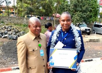 Nord-Kivu : Luc Gbaweza, Directeur de la province éducationnelle Nord-Kivu 1 couronné ambassadeur de la paix et acteur de développement