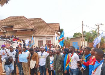 Butembo : marche de soutien aux FARDC, une action sans casse, la synergie s&rsquo;en félicite