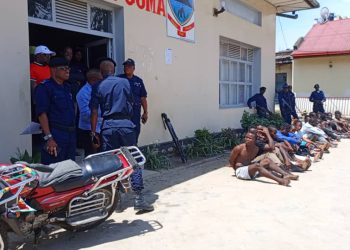Opération Safisha Muji wa Goma : 24 présumés criminels présentés par le maire de la ville