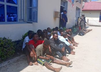 Goma: le maire présente plus de 30 présumés criminels arrêtés