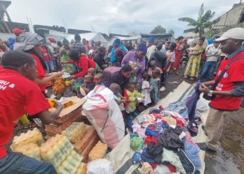 Nord-Kivu : Le CTJ Rutshuru célèbre Noël avec les enfants et femmes déplacés à Nyiragongo et Buhimba