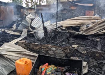 Nord-Kivu : Une dizaine de maisons incendiées à Goma, Noël sombre pour certains habitants