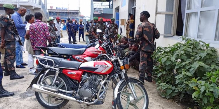 Nord-Kivu : Arrestation de présumés criminels par les services de sécurité à Goma