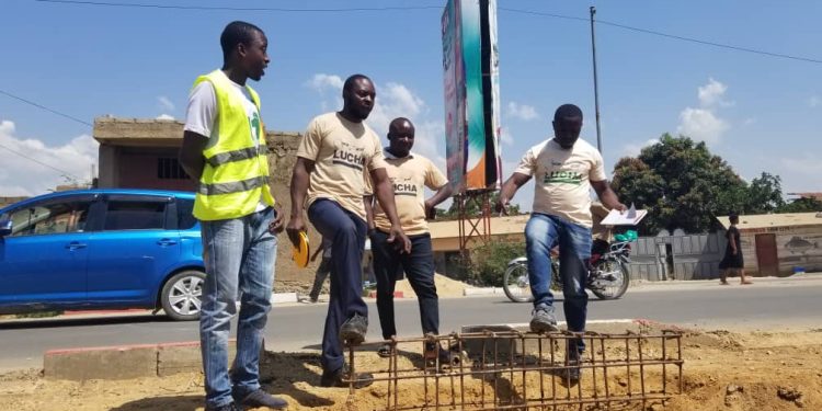 Ituri : LUCHA effectue une visite d&rsquo;inspection des routes en construction à Bunia
