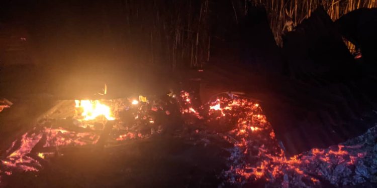 Butembo : Deux personnes meurent dans un incendie criminel au quartier de l&rsquo;Évêché