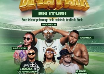 Bunia : concert de paix et de soutien aux FARDC annoncé au stade moderne de kindia