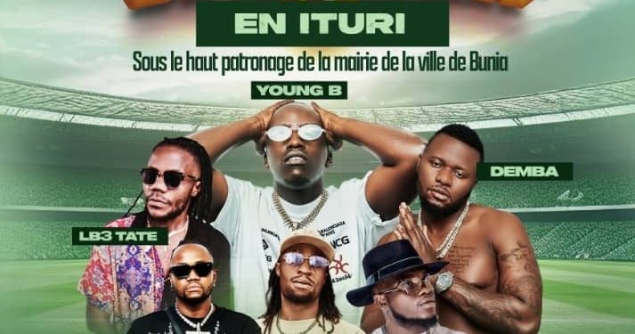 Bunia : concert de paix et de soutien aux FARDC annoncé au stade moderne de kindia