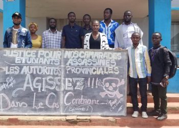 Ituri: les représentants des étudiants de Bunia en marche pacifique à la suite de l&rsquo;assassinat de leurs camarades
