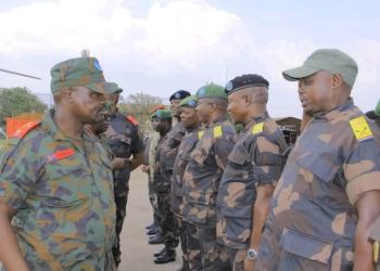 Arrivée du Major Général Ychaligonza Jacques à Bunia pour évaluer la situation sécuritaire en Ituri