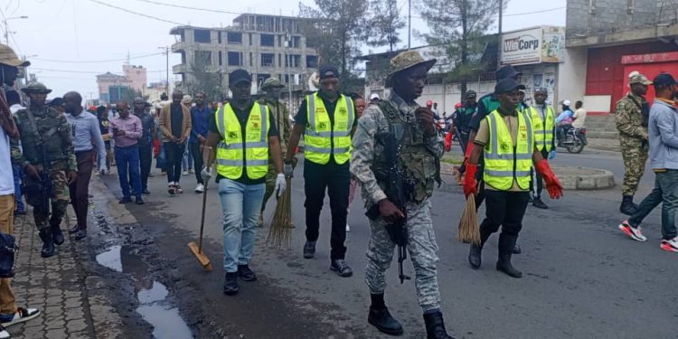 Goma :Les travaux communautaires « Salongo » prennent de l’ampleur