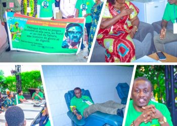 ‎RDC, santé: Le député national Ayobangira Safari réalise  un don de sang , une façon de répondre aux besoins des malades du Nord et du Sud-Kivu