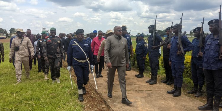 Nord-Kivu : le VPM Jacquemain Shabani est arrivé à Beni dans une mission de travail