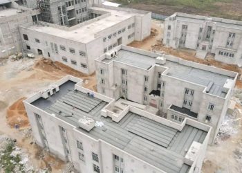 Ituru : La coordination des étudiants de l&rsquo;UNIBU effectue une visite sur le site de construction de son nouveau bâtiment