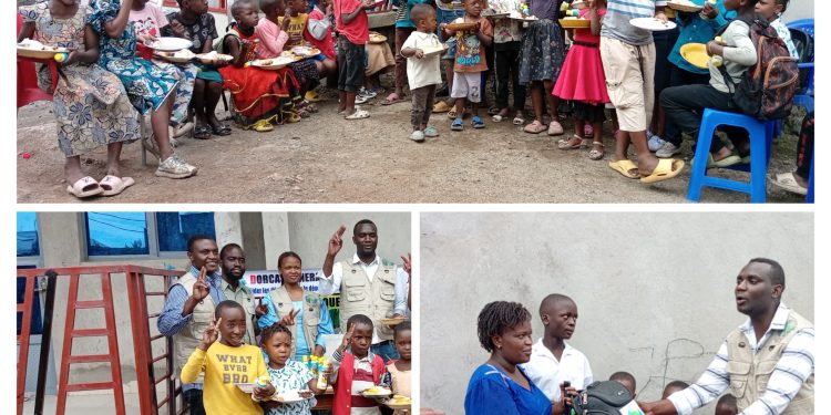 Nord-Kivu : Dorcas Génération Asbl célèbre la fête de Pâques avec les enfants vulnérables et orphelins de Goma