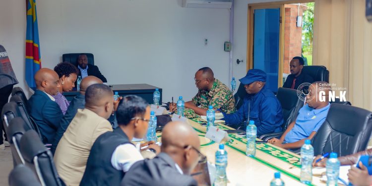 Nord-Kivu : La situation sécuritaire à Goma au cœur des échanges entre les autorités Administratives