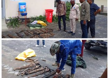 Goma : Dix armes, 32 chargeurs et 3 grenades saisis lors d’un bouclage ciblé à Katoy