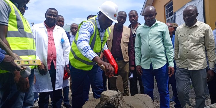 Nyiragongo : Lancement officiel des travaux de construction d&rsquo;une salle moderne de maternité au centre de santé Ngangi III
