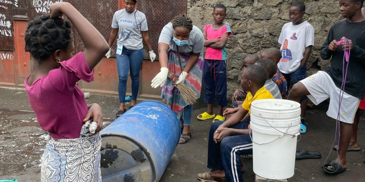 Nord-Kivu : La propreté des enfants orphelins et vulnérables devient l&rsquo;une des priorités de l&rsquo;OSPDU