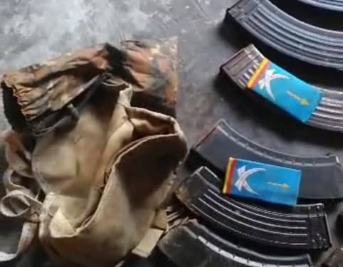 À Goma : Une arme AK, 13 chargeurs garnis et des engins explosifs récupérés dans le quartier Katindo