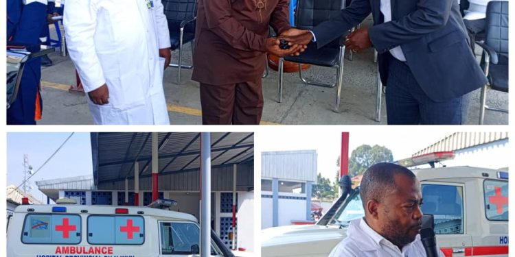 Goma : Lancement du service d&rsquo;aide médicale d&rsquo; urgence, SAMU,  à l&rsquo;hôpital provincial du Nord Kivu