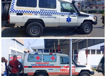 Goma : Deux ambulances  mises à la disposition de la population pour les urgences