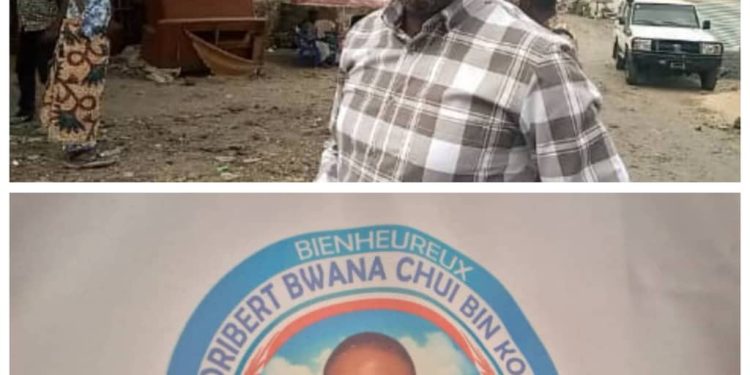 Goma: construction d&rsquo;une stèle d&rsquo;adoration à la place bienheureuse en mémoire du martyr Bwana Chui Bin Kositi Floribert