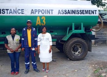 Vidage des toilettes à Goma, A3 disponibilise un camion de 150000 mètres cube