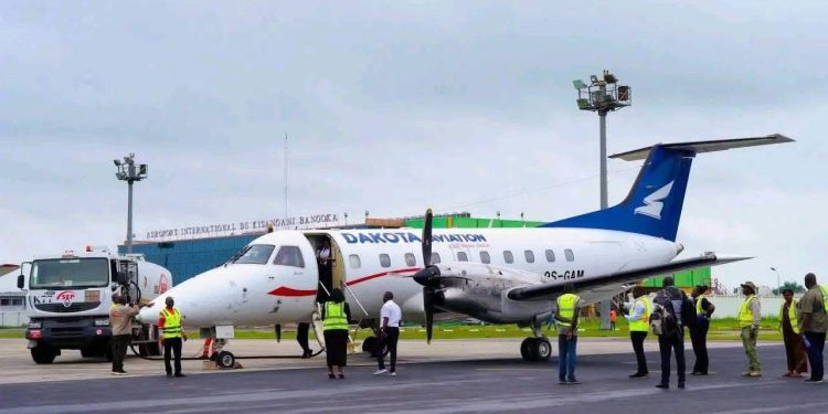 Lancement de la ligne directe Kinshasa-Beni par Dakota Aviation