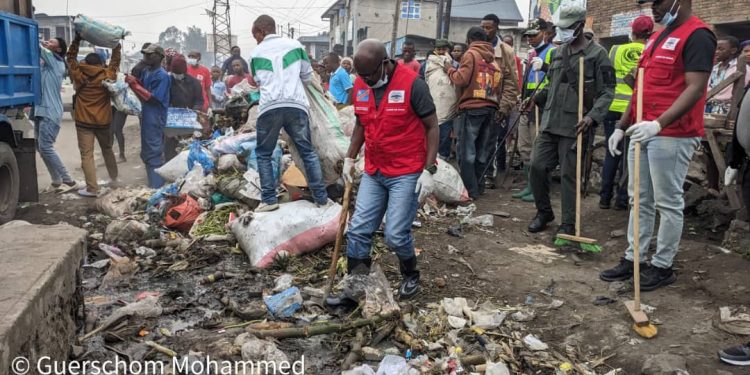 Enregistrement de cas de choléra à Goma, le maire Katembo Ndalieni Julien interpelle ses administrés.