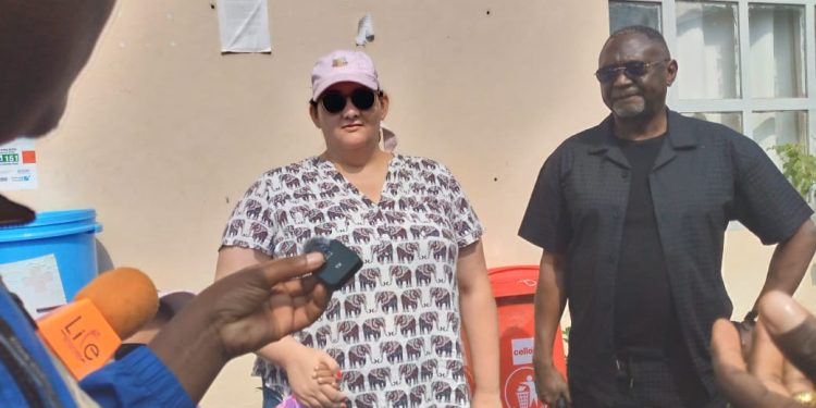 Salongo à Goma: Mme Stormie Yakusu, une américaine, apprécie la salubrité et invite des curieux à venir visiter la ville.