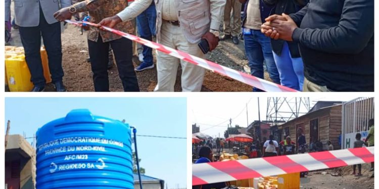 Goma: La REGIDESO dote le quartier Ndosho de trois nouveaux sites d’adduction d’eau potable