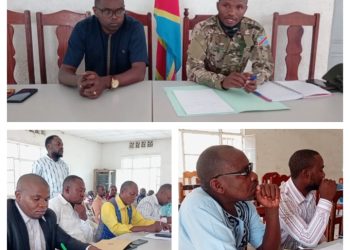 ‎Rutshuru : L’administrateur territorial réunit les leaders locaux pour consolider les acquis sécuritaires et renforcer la prévention sanitaire‎