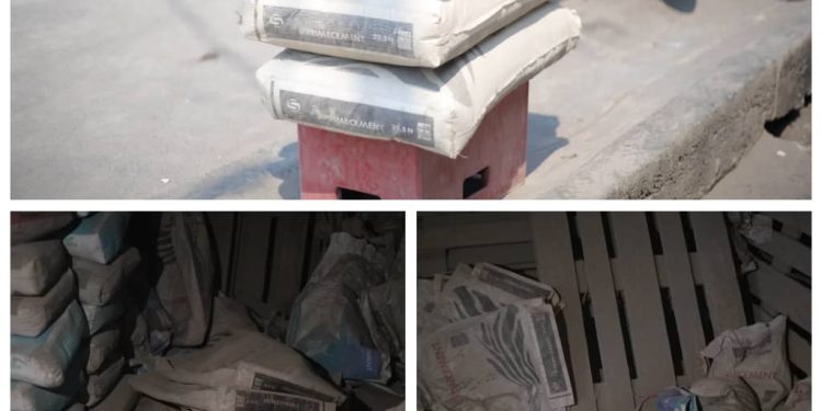 Vente des faux ciments à Goma, le maire Katembo Ndalieni alerte