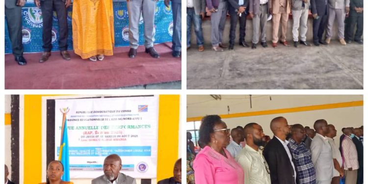 Éducation: Ouverture des travaux de la revue annuelle des performances pour la province éducationnelle Nord Kivu 1