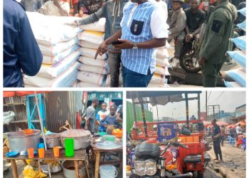 Goma : les autorités de l&rsquo;AFC/M23 s&rsquo;insurgent contre le chargement et déchargement des véhicules sur la chaussée de l&rsquo;avenue du Commerce