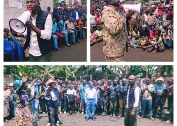 Rutshuru : l’administrateur Prince Mpabuka et le colonel Kanyamibwa en tournée pour appeler à la sécurité, et à l’adhésion des jeunes à l’ARC de l’AFC-M23