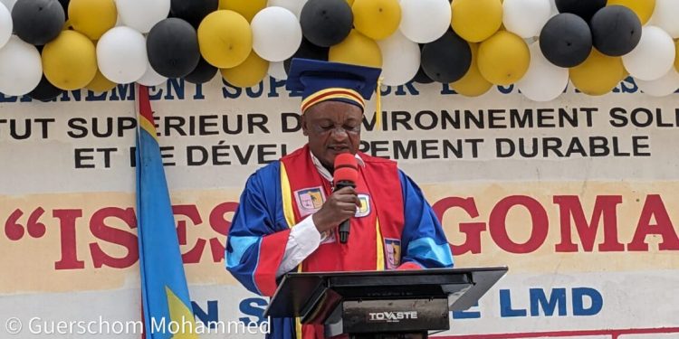 Clôture de l&rsquo;année académique 2024-2025 et collation de grades académiques à l’ISESOD : le Professeur Eurasme Milando très satisfait