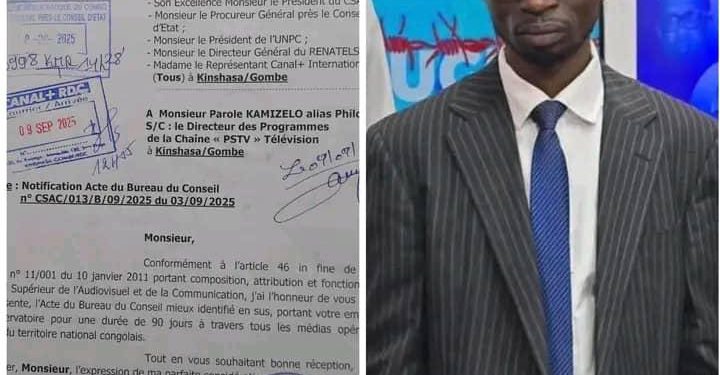 Suspension de Kamizelo par le CSAC : un acteur politique dénonce une dérive autoritaire