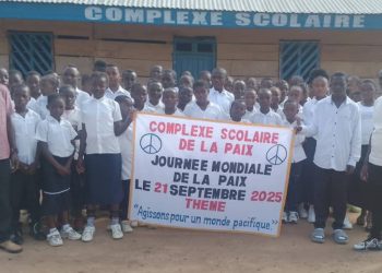 Ituri – Mambasa : le Complexe Scolaire de la Paix célèbre la Journée de la Paix avec un appel au vivre-ensemble